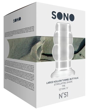 Shots Sono Butt Plug – Large Clear by Sono product image