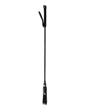 Rouge Long Riding Crop Slim Tip – Black by Rouge product image