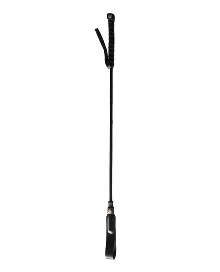 Rouge Long Riding Crop Slim Tip – Black by Rouge product image