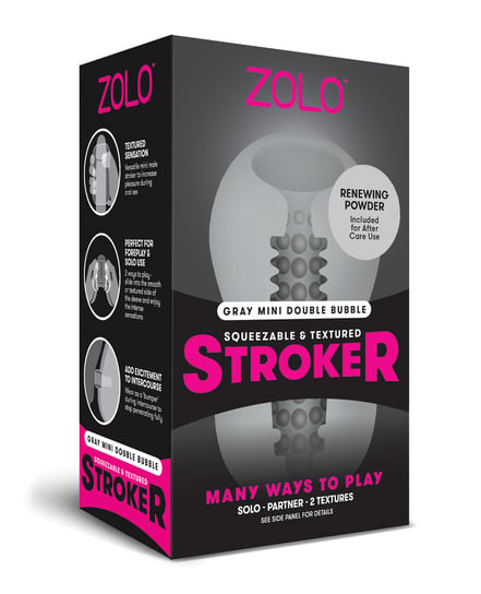 ZOLO Mini Double Bubble Stroker – Gray by ZOLO product image