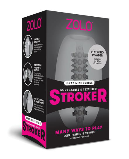 ZOLO Mini Bubble Stroker – Gray by ZOLO product image