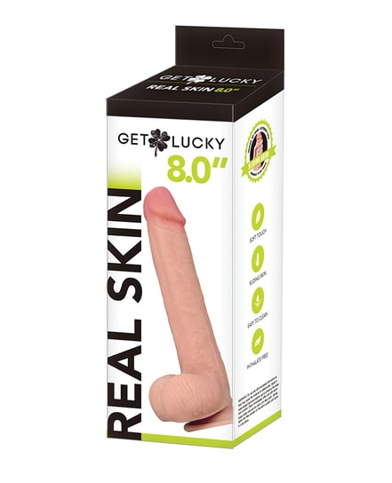 Get Lucky 8.0″ Real Skin Series – Flesh by Get Lucky product image
