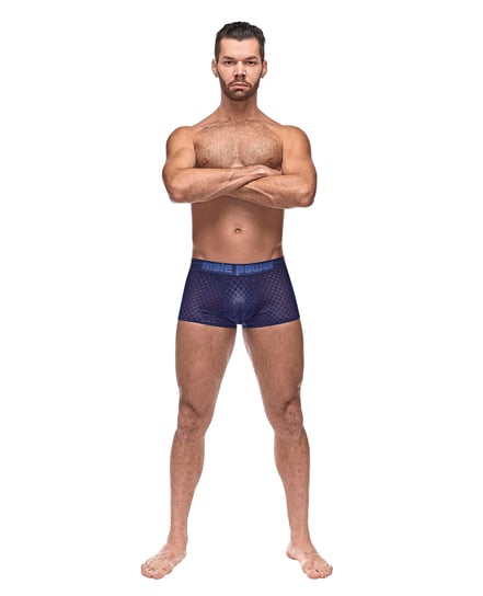 Diamond Mesh Mini Short Blue SM by Male Power product image