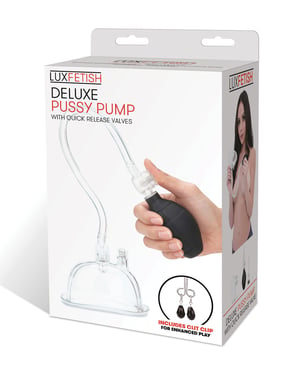 Lux Fetish Deluxe Pussy Pump w/Quick Release Valves by Lux product image