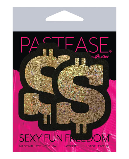 Pastease Glitter Dollar Sign – Gold O/S by Pastease product image