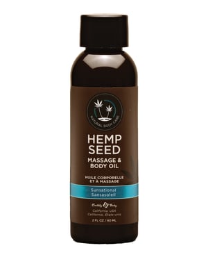 Earthly Body Massage & Body Oil – 2 oz Sunsational by Earthly Body product image