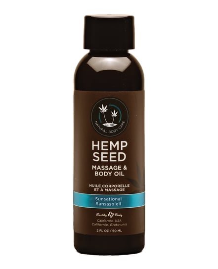 Earthly Body Massage & Body Oil – 2 oz Sunsational by Earthly Body product image