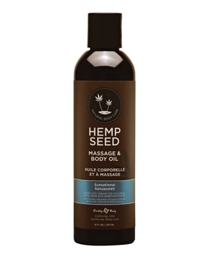 Earthly Body Massage & Body Oil – 8 oz Sunsational by Earthly Body product image