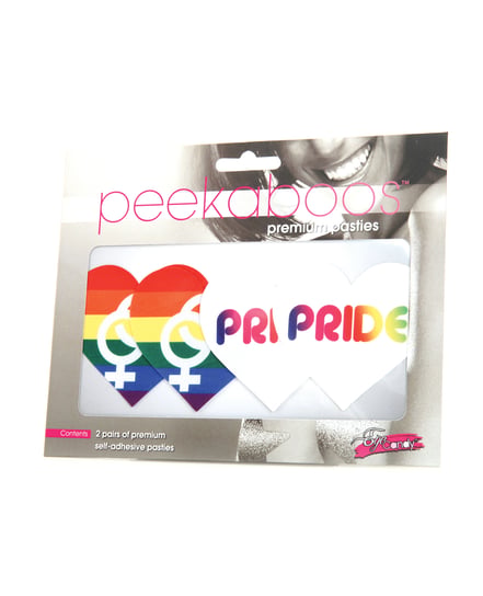 Peekaboos Pride Hearts – Pack of 2 by Peekaboos product image