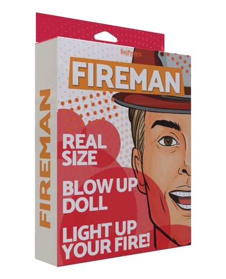 Inflatable Party Doll – Fireman by Hott Products product image