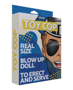 Inflatable Party Doll – Cop by Hott Products product image