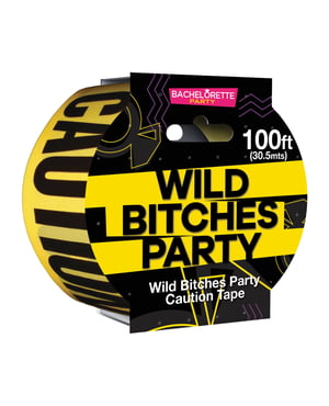 Wild Bitches Caution Party Tape by Hott Products product image