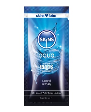 Skins Aqua Water Based Lubricant – 5 ml Foil by Creative Conceptions product image