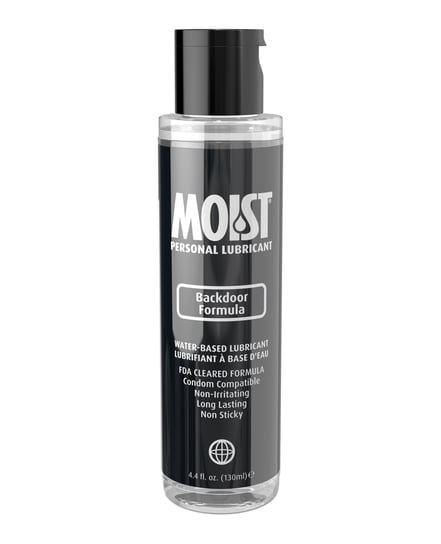 Moist Backdoor Formula Water-Based Personal Lubricant – 4.4 oz by Moist product image