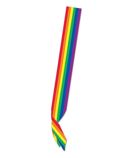 Pride Satin Sash – Rainbow by Beistle product image