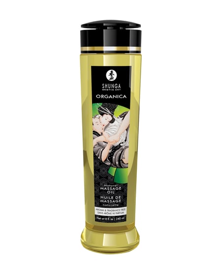 Shunga Organica Kissable Massage Oil – 8 oz Natural by Shunga product image