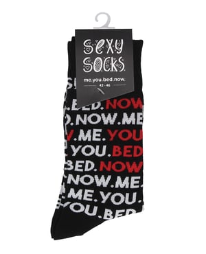 Shots Sexy Socks You, Me, Bed, Now – Male by Sexy Socks product image