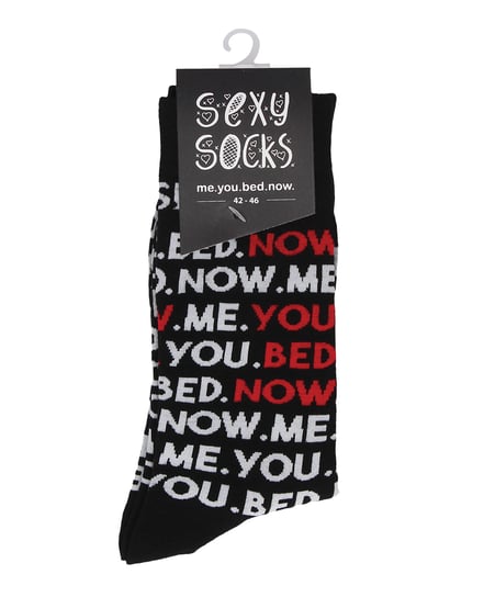 Shots Sexy Socks You, Me, Bed, Now – Male by Sexy Socks product image