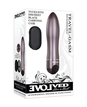 Evolved Travel Gasm Bullet – Grey by Evolved product image