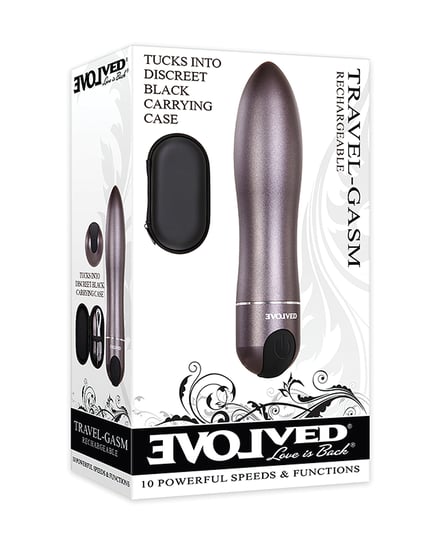 Evolved Travel Gasm Bullet – Grey by Evolved product image