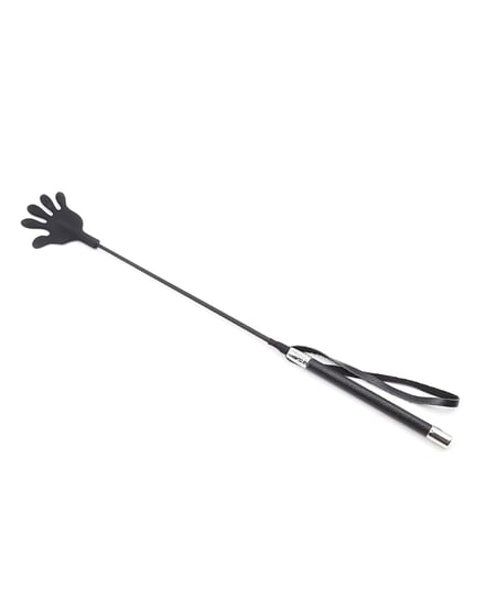 Plesur 22″ Hand Shaped Silicone Crop – Black by Plesur product image