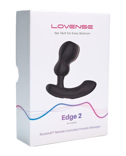 Lovense Edge 2 Flexible Prostate Massager – Black by Lovense product image