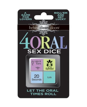 Behind Closed Doors 4 Oral Sex Dice by Behind Closed Doors product image