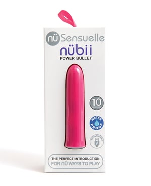 Nu Sensuelle Nubii 10 Function Bullet – Blush Pink by Nu Sensuelle product image