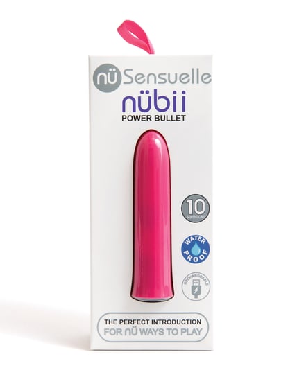 Nu Sensuelle Nubii 10 Function Bullet – Blush Pink by Nu Sensuelle product image