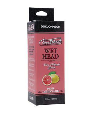 GoodHead Juicy Head Dry Mouth Spray – 2 oz Pink Lemonade by GoodHead product image
