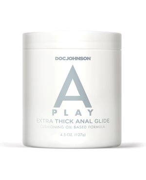 A Play Extra Thick Anal Glide w/Cushioning Oil based Formula – 4.5 oz by A-Play product image