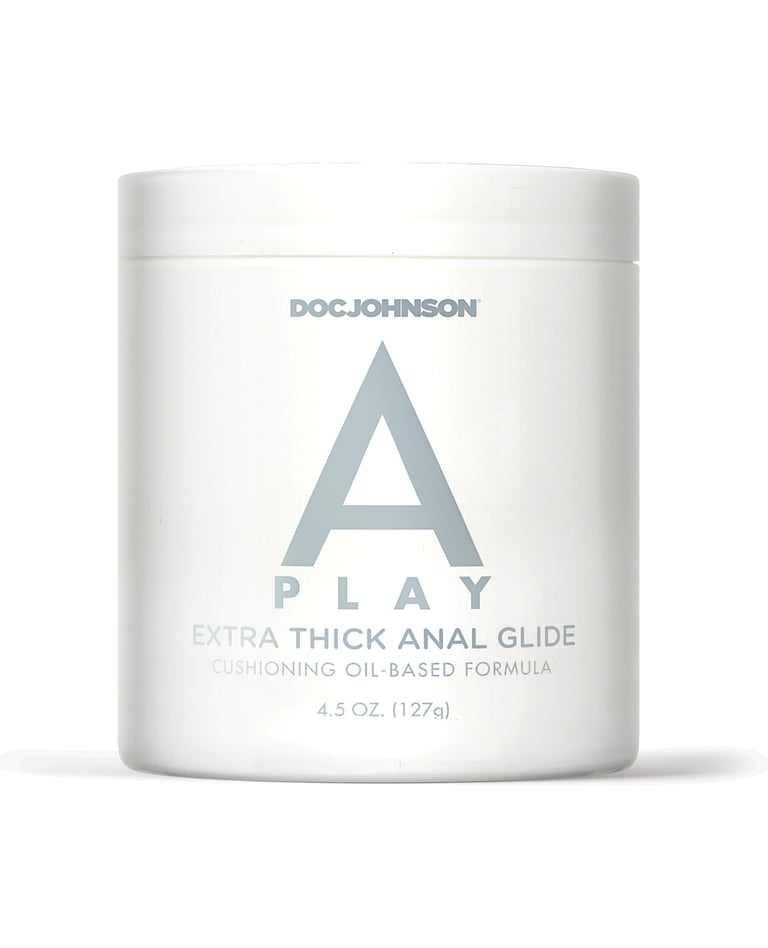 A Play Extra Thick Anal Glide w/Cushioning Oil based Formula – 4.5 oz by A-Play product image