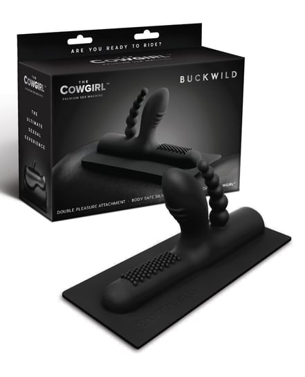 The Cowgirl Buckwild Silicone Attachment – Black by The Cowgirl product image
