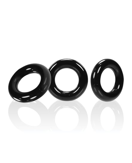 Oxballs Willy Rings – Black Pack of 3 by Oxballs product image