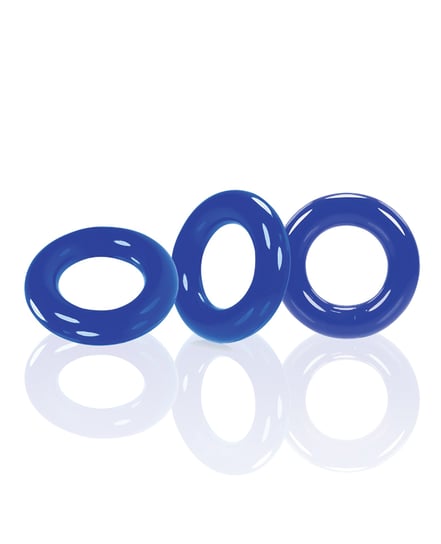 Oxballs Willy Rings – Blue Pack of 3 by Oxballs product image