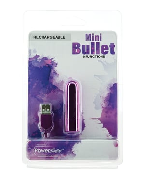 Mini Bullet Rechargeable Bullet – 9 Functions Purple by Power Bullet product image