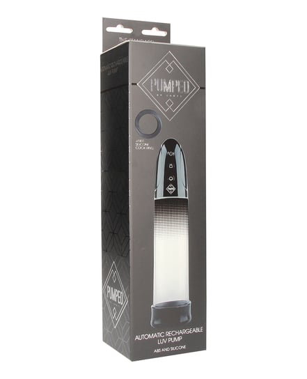 Shots Pumped Automatic Rechargeable Luv Pump – Black by Pumped product image
