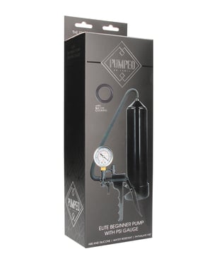 Shots Pumped Elite Beginner Pump w/PSI Gauge – Black by Pumped product image