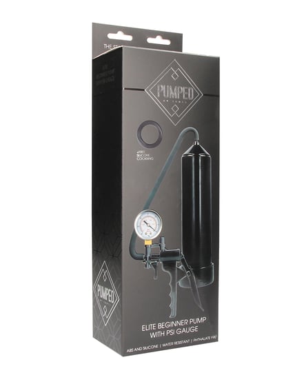 Shots Pumped Elite Beginner Pump w/PSI Gauge – Black by Pumped product image