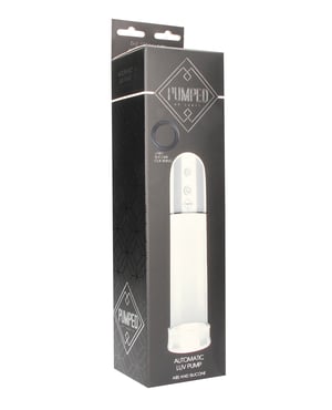 Shots Pumped Automatic Luv Pump – Transparent by Pumped product image