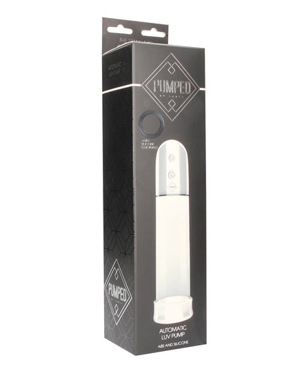 Shots Pumped Automatic Luv Pump – Transparent by Pumped product image