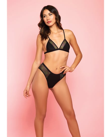 Amnesia Haze Bra & Panty Black XL by Glitter product image