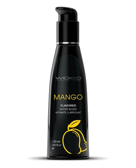 Wicked Sensual Care Water Based Lubricant – 4 oz Mango by Wicked Sensual Care product image