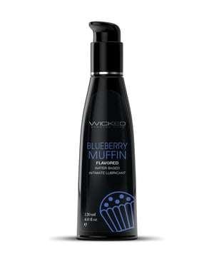 Wicked Sensual Care Water Based Lubricant – 4 oz Blueberry Muffin by Wicked Sensual Care product image