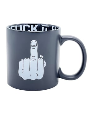 Attitude Mug Fuck You (Middle Finger) – 22 oz by Island Dogs product image