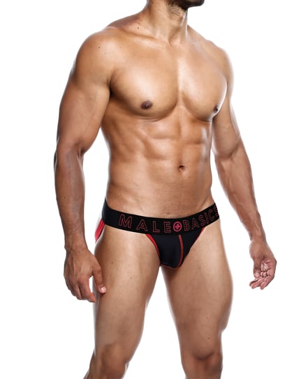 Male Basics Neon Jockstrap Red MD by MaleBasics product image