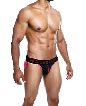 Male Basics Neon Jockstrap Coral LG by MaleBasics product image