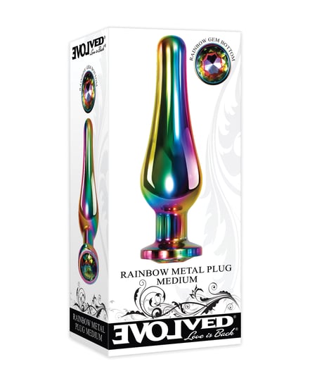 Evolved Rainbow Metal Plug – Medium by Evolved product image