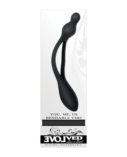 Evolved You Me Us Bendable Vibe – Black by Evolved product image