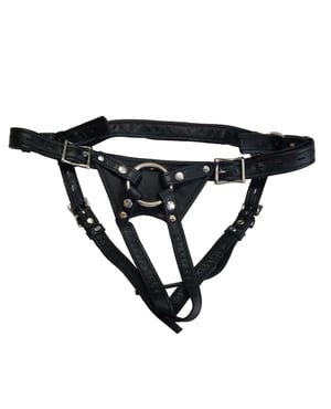 Locked In Lust Crotch Rocket Strap-On Large – Black by Locked in Lust product image